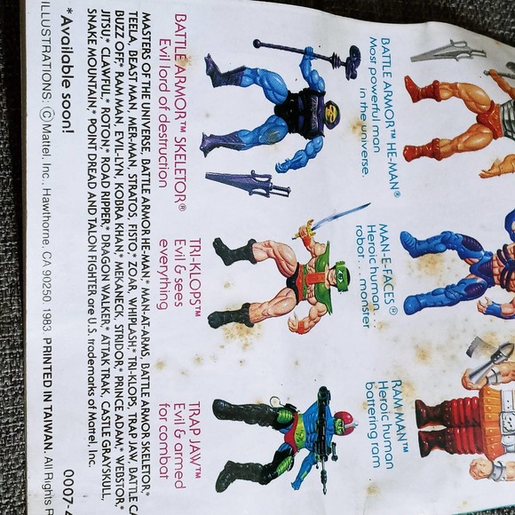 Vtg He-Man and the Insect People Masters of the Universe Mini Comic Book (ebab) - Picture 3 of 6